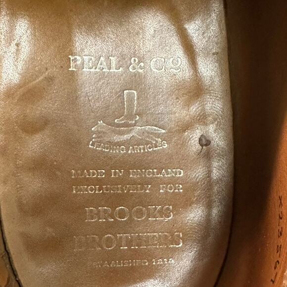 NEW HEELS Crockett & Jones x Brooks Brothers Single Monk Brown Made England 11 main image 9
